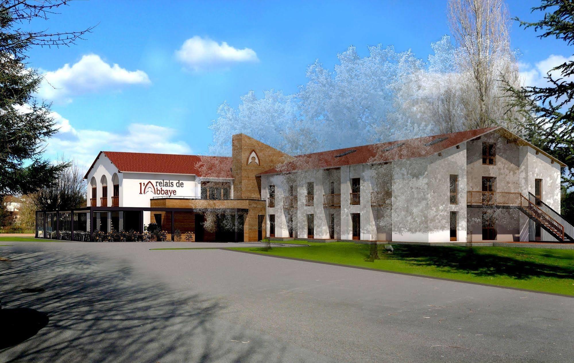 Hotel Relais De L'Abbaye Charlieu Exterior foto